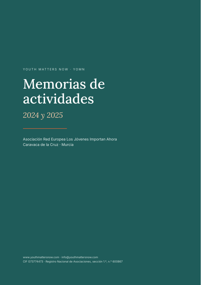 Cover of the YOMN activity reports 2024 and 2025
